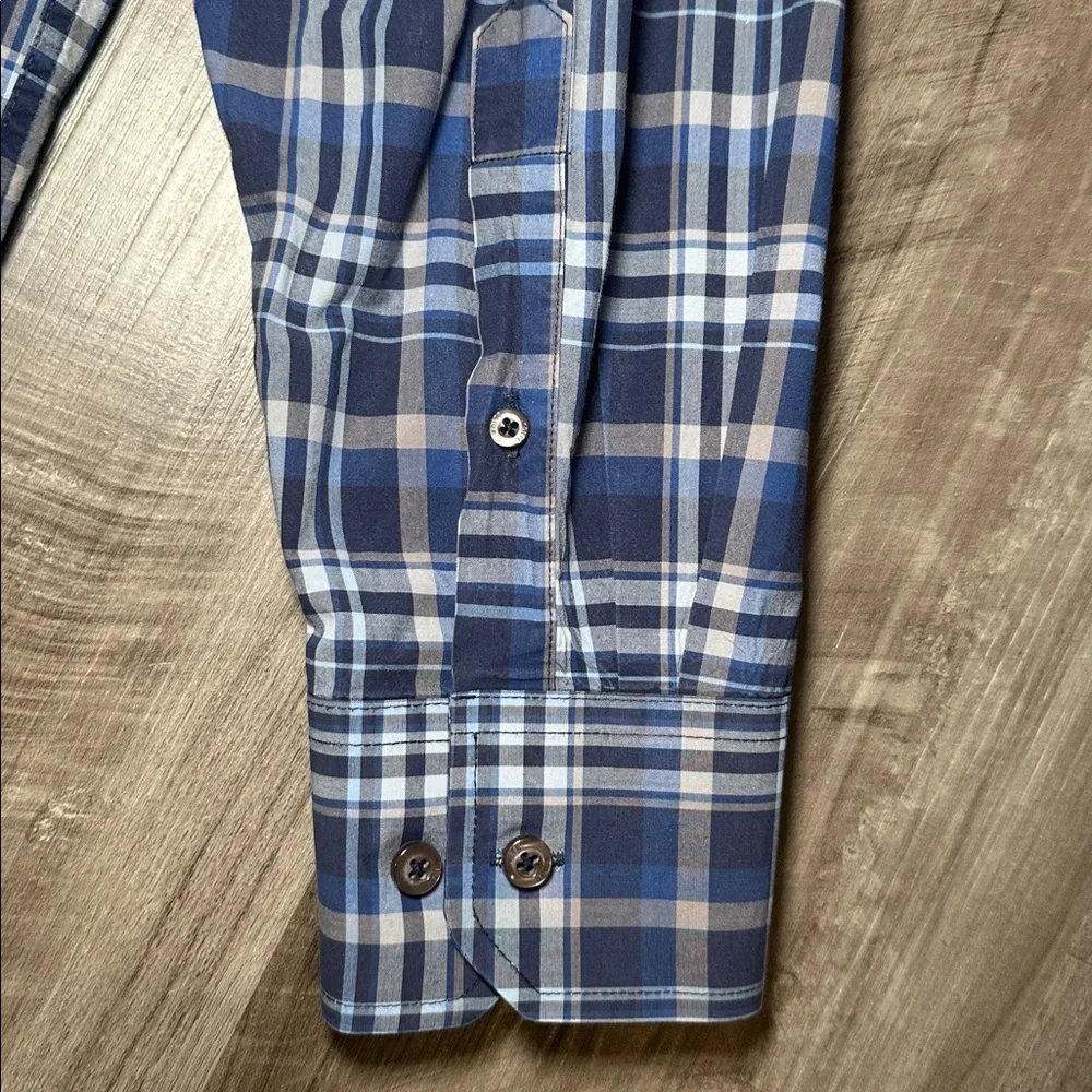 Kolte Plaid Long Sleeve Button Down - XL (17.5) - Picture 4 of 6